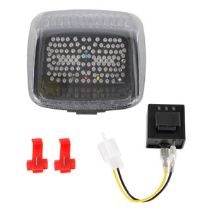Tail Light with integrated Turn Signals for Harley Davidson V-ROD, Night Rod, Street Rod (2002-2011) Clear