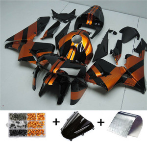 ABS Injection Mold Bodywork Fairing Kit For Honda CBR600RR 2005 2006 F5 Red Gold #22