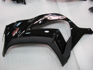 Injection Fairing Kit Bodywork Plastic Fit for Kawasaki ZX10R 2011-2015 black #1