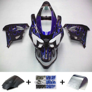 Injection Fairing Kit Bodywork Plastic ABS fit For Kawasaki ZX9R 2002-2003