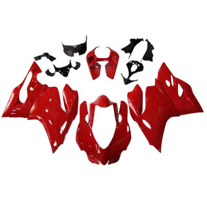 Fairing Injection Plastic Kit Red White Fit For Ducati 1199/899 2012-2014 Red #1
