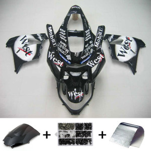 Injection Fairing Kit Bodywork Plastic ABS fit For Kawasaki ZX9R 2002-2003 #109