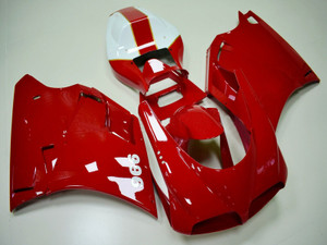 Fairing Kit Bodywork Injection ABS fit For Ducati 996 748 1996-2002 Red #003X1