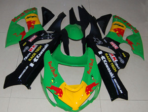 Injection Fairing Kit Bodywork Plastic ABS fit For Kawasaki ZX6R 636 2005-2006 #6