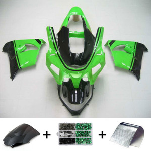 Injection Fairing Kit Bodywork Plastic ABS fit For Kawasaki ZX9R 2002-2003