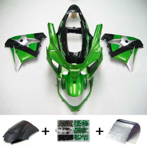 Injection Fairing Kit Bodywork Plastic ABS fit For Kawasaki ZX9R 2002-2003 #116