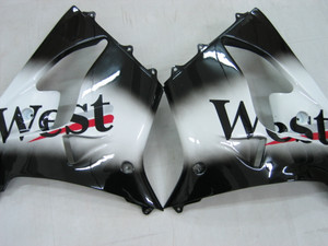 Injection Fairing Kit Bodywork Plastic ABS fit For Kawasaki ZX9R 2000-2001 #3