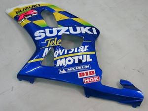 Injection Fairing Kit Bodywork Plastic ABS fit For Suzuki GSXR750 2001-2003 #4
