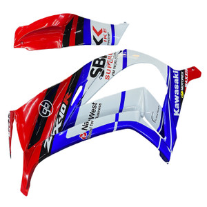 Injection Fairing Kit Bodywork Plastic ABS fit For Kawasaki ZX10R 2011-2015 #10