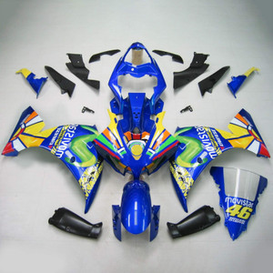 Injection Fairing Kit Bodywork Plastic ABS fit For Yamaha YZF 1000 R1 2012-2014 #121