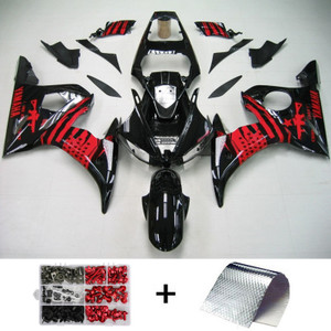 Injection Fairing Kit Bodywork Plastic ABS fit For Yamaha YZF 600 R6 2003-2004 R6S 2006-2009 #152