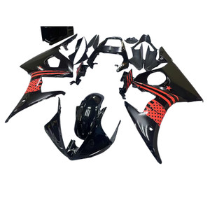 Injection Fairing Kit Bodywork For Yamaha YZF 600 R6 2003-2004 R6S 2006-2009