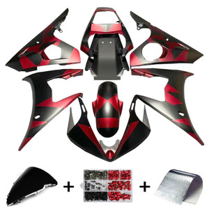 Injection Fairing Kit Bodywork Plastic ABS fit For Yamaha YZF 600 R6 2003-2004 R6S 2006-2009 #157