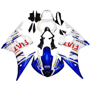 2005 Yamaha YZF 600 R6 Injection Fairing Kit Bodywork Plastic ABS #1 Amotopart Fairing