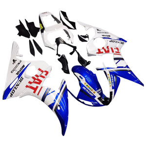2005 Yamaha YZF 600 R6 Injection Fairing Kit Bodywork Plastic ABS #1 Amotopart Fairing