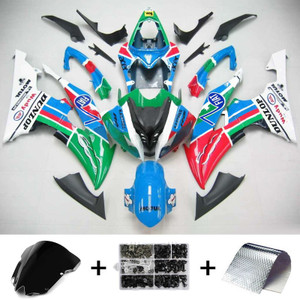 Injection Fairing Kit Bodywork Plastic ABS fit For Yamaha YZF 600 R6 2008-2016 #107