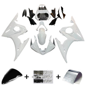 Injection Fairing Kit Bodywork Plastic ABS fit For Yamaha YZF 600 R6 2005