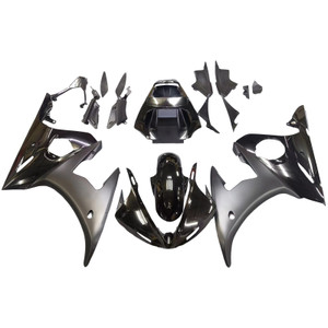 2005 Yamaha YZF 600 R6 Amotopart Injection Fairing Kit Bodywork Plastic ABS #4