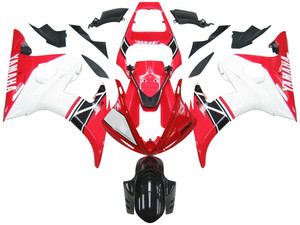 Injection Fairing Kit Bodywork Plastic ABS fit For Yamaha YZF 600 R6 2005 #8