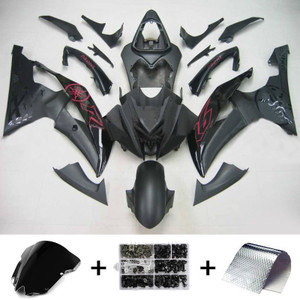 Injection Fairing Kit Bodywork Plastic ABS fit For Yamaha YZF 600 R6 2008-2016 #114