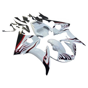 Injection Fairing Kit Bodywork Plastic ABS fit For Yamaha YZF 600 R6 2005