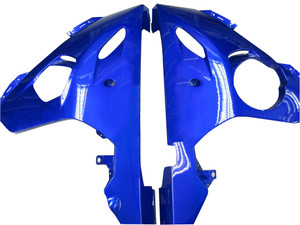 2005 Yamaha YZF 600 R6 Injection Fairing Kit Bodywork Plastic ABS #17 Amotopart Fairing