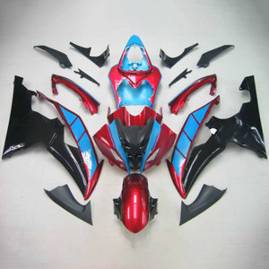 Injection Fairing Kit Bodywork Plastic ABS fit For Yamaha YZF 600 R6 2008-2016