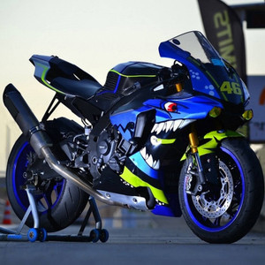 2015-2019 Yamaha YZF 1000 R1 Injection Fairing Kit Bodywork Plastic ABS #105 Amotopart Fairing