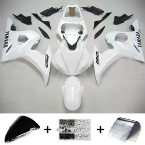 Injection Fairing Kit Bodywork Plastic ABS fit For Yamaha YZF 600 R6 2005 #103