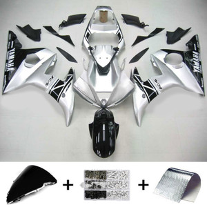 Injection Fairing Kit Bodywork Plastic ABS fit For Yamaha YZF 600 R6 2005 #109