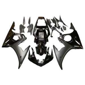 2005 Yamaha YZF 600 R6 Amotopart Injection Fairing Kit Bodywork Plastic ABS #111