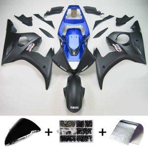 Injection Fairing Kit Bodywork Plastic ABS fit For Yamaha YZF 600 R6 2005 #118
