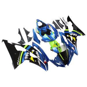 Injection Fairing Kit Bodywork Plastic ABS fit For Yamaha YZF 600 R6 2008-2016