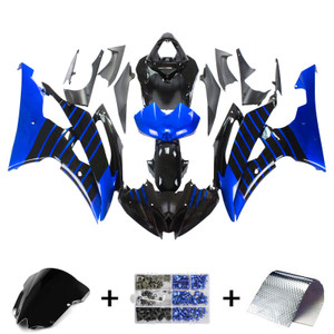 2008-2016 Yamaha YZF 600 R6 Injection Fairing Kit Bodywork Plastic ABS #155 Amotopart Fairing