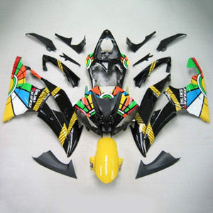 Injection Fairing Kit Bodywork Plastic ABS fit For Yamaha YZF 600 R6 2008-2016 #156