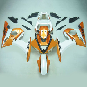 Injection Fairing Kit Bodywork Plastic ABS fit For Yamaha YZF 600 R6 2005 #128