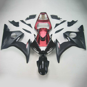 Injection Fairing Kit Bodywork Plastic ABS fit For Yamaha YZF 600 R6 2005 #129