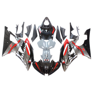 Injection Fairing Kit Bodywork Plastic ABS fit For Yamaha YZF 600 R6 2008-2016