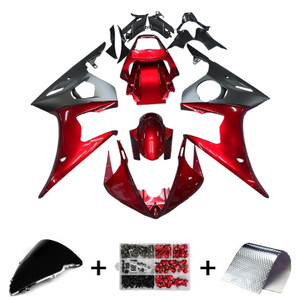 Injection Fairing Kit Bodywork Plastic ABS fit For Yamaha YZF 600 R6 2005