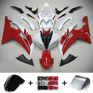 Injection Fairing Kit Bodywork Plastic ABS fit For Yamaha YZF 600 R6 2008-2016