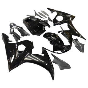 2005 Yamaha YZF 600 R6 Injection Fairing Kit Bodywork Plastic ABS #140 Amotopart Fairing