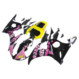 Injection Fairing Kit Bodywork Plastic ABS fit For Yamaha YZF 600 R6 2005