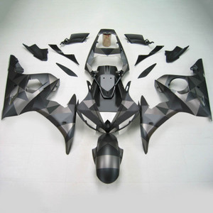 Injection Fairing Kit Bodywork Plastic ABS fit For Yamaha YZF 600 R6 2005 #144