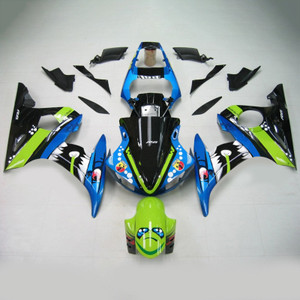 Injection Fairing Kit Bodywork Plastic ABS fit For Yamaha YZF 600 R6 2005 #145