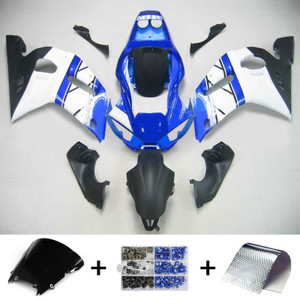 Injection Fairing Kit Bodywork Plastic ABS fit For Yamaha YZF 600 R6 1998-2002