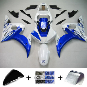 Injection Fairing Kit Bodywork Plastic ABS fit For Yamaha YZF 600 R6 2005 #151