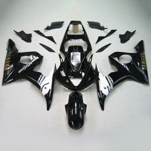 Injection Fairing Kit Bodywork Plastic ABS fit For Yamaha YZF 600 R6 2005 #154
