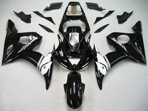 Injection Fairing Kit Bodywork Plastic ABS fit For Yamaha YZF 600 R6 2005