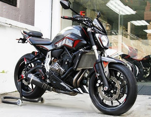Injection Fairing Kit Bodywork Plastic ABS fit For Yamaha MT07 2012-2017