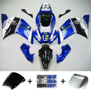 Injection Fairing Kit Bodywork Plastic ABS fit For Yamaha YZF 600 R6 1998-2002 #128